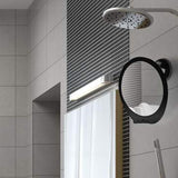 Probeautify Fogless Shower Mirror for Shaving - Strong Suction Cup, Razor Holder &amp; 360 Degree Rotation Shower Shaving Mirror - Fog Free Mirror for Shower &amp; Shaving Mirror - Men &amp; Women (Black)