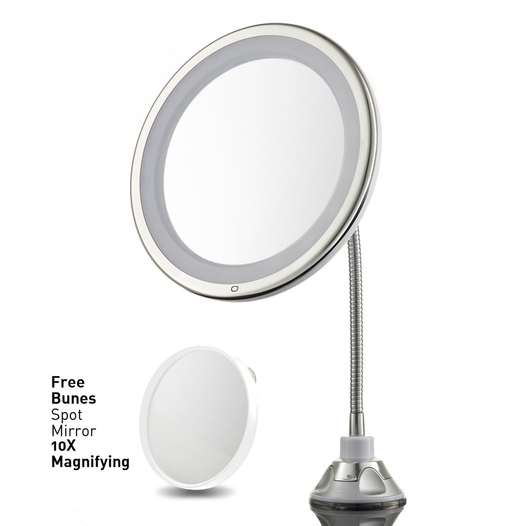 KEDSUM 10X Magnifying Lighted Makeup Mirror - Suction Cup, 3 KEDSUM 10X Magnifying Lighted Makeup Mirror - Suction Cup, 3