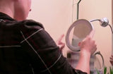 Probeautify Probeautify 3x Magnifying Lighted Makeup Mirror - 10" Long Gooseneck Mirror with Warm LED Light- Best Wireless, Battery Operated, Adjustable, Bathroom Vanity Dresser Mirror - FREE 10X Magnifying Spot Mirror