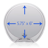 Probeautify Fogless Shower Mirror with Razor Hook | Powerful Locking Suction Cup | 360 Degree Rotating